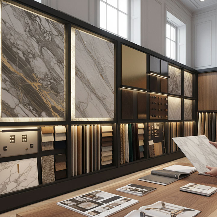 Material Selection for Luxury Interiors: Durability & Maintenance
